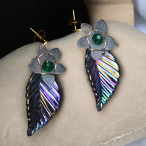 Aretes estilo Hoja