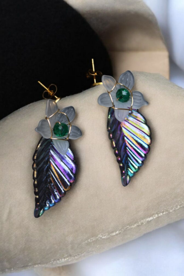 Aretes estilo Hoja