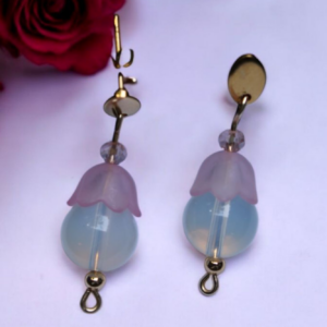 Aretes Piedra Lunar