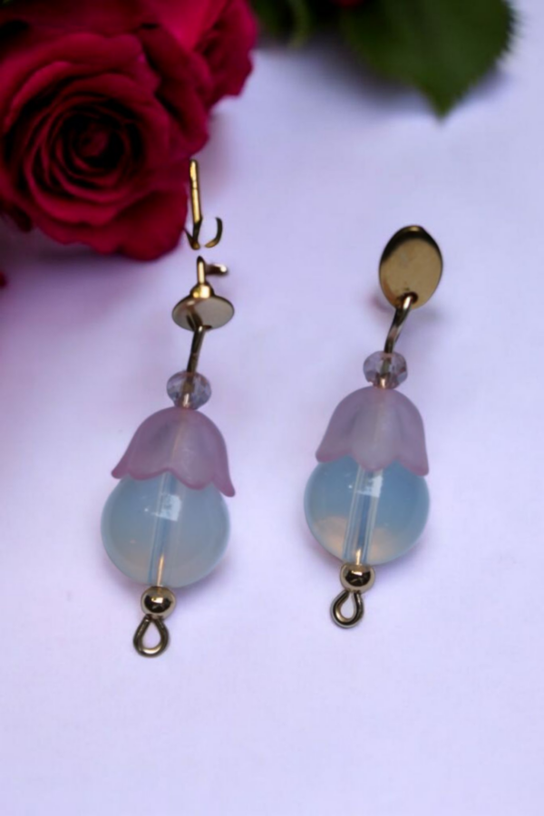 Aretes Piedra Lunar