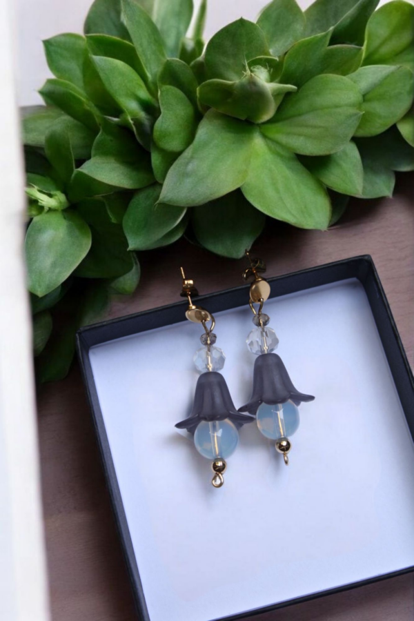 Aretes Piedra lunar