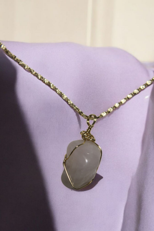 Collar de Cuarzo Rosa - Imagen 2